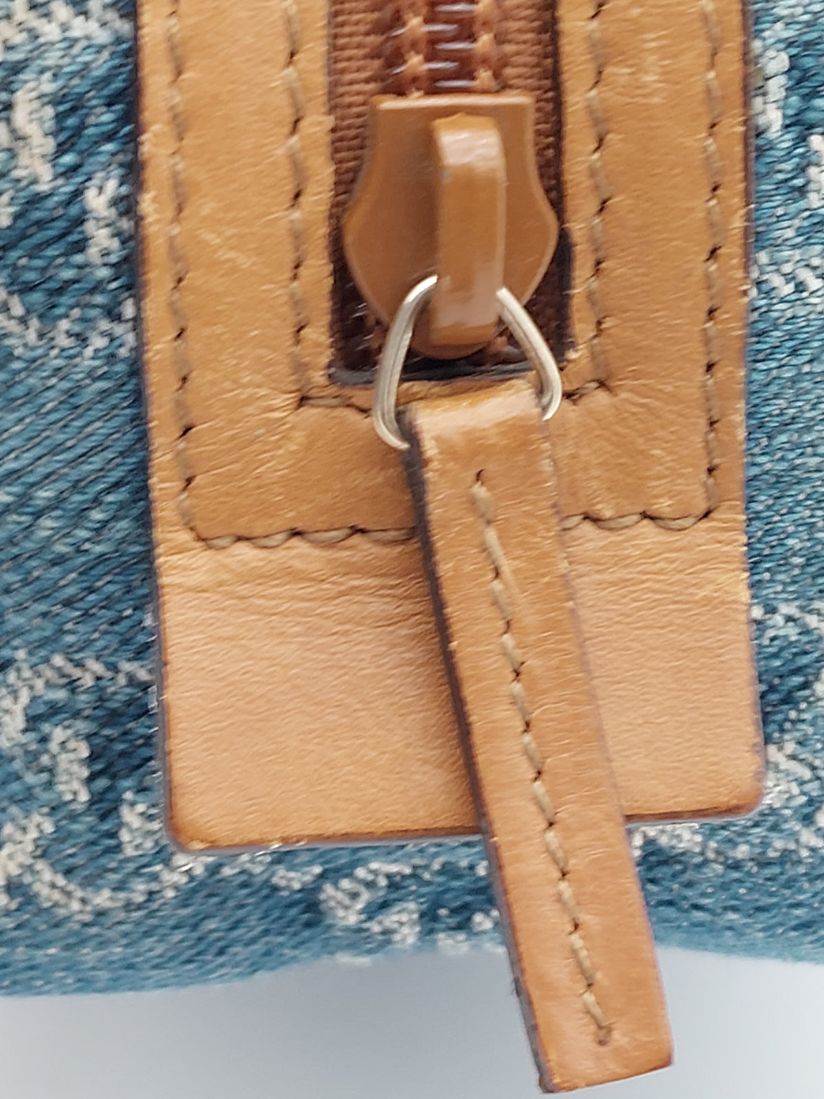 Denim Cosmetic Pouch