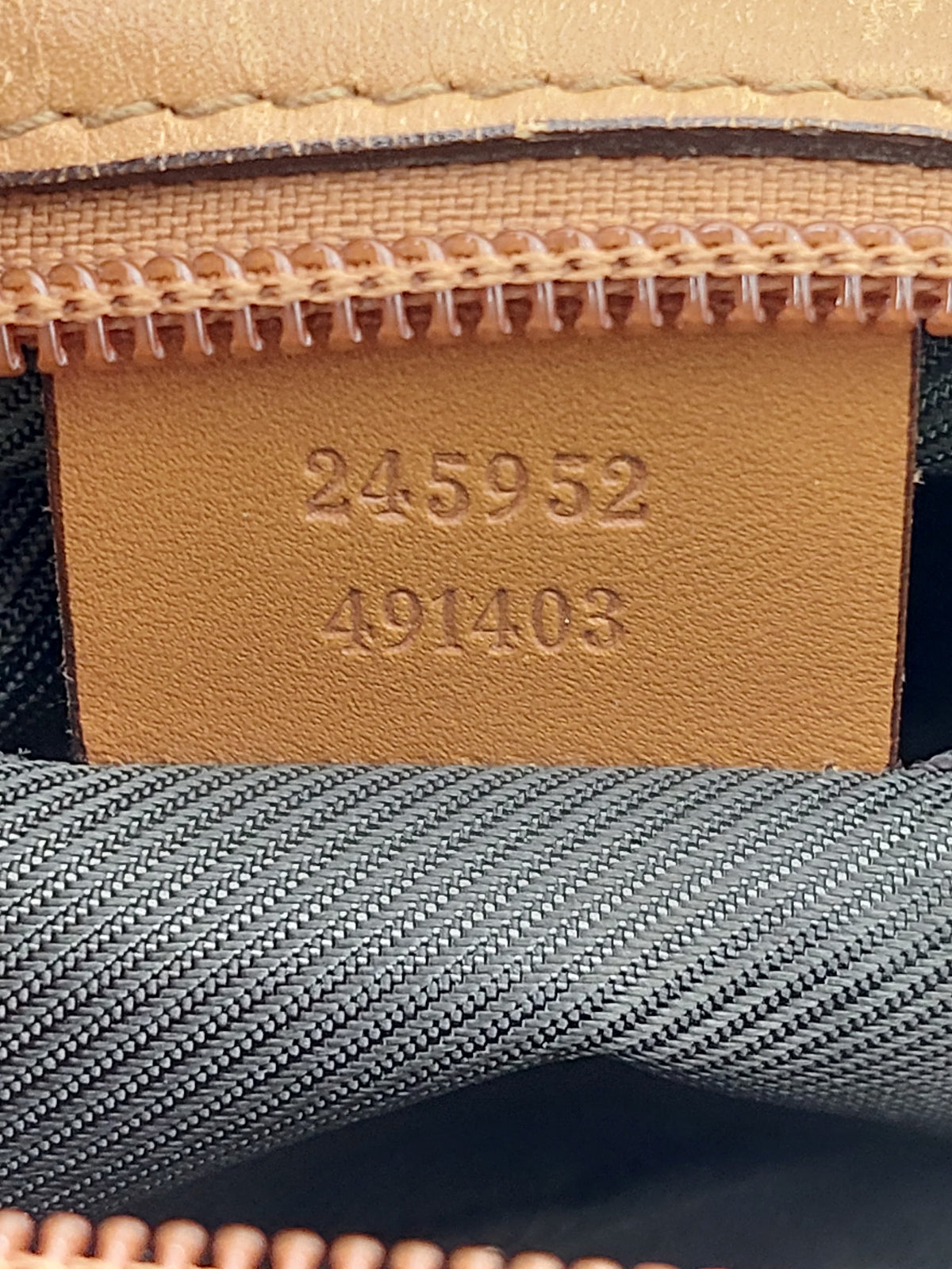 Denim Cosmetic Pouch