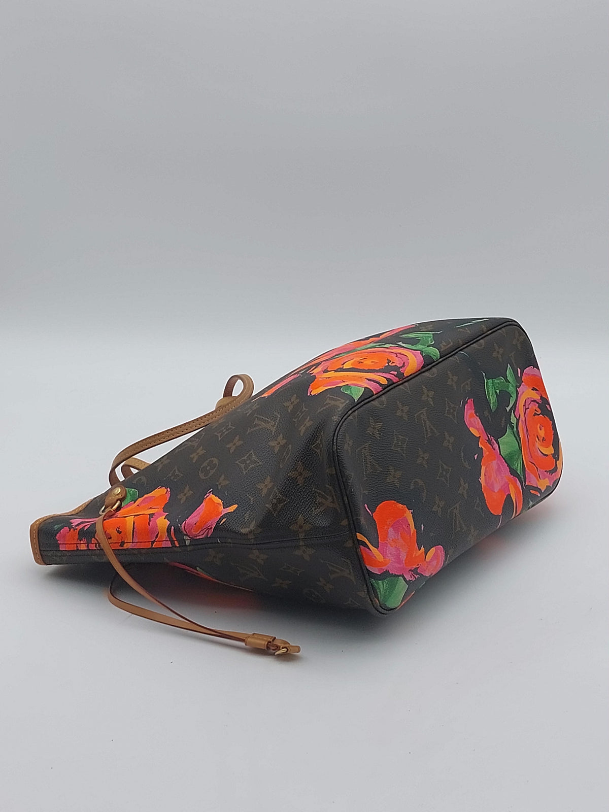 Neverfull MM Monogram Roses Stephen Sprouse limited edition