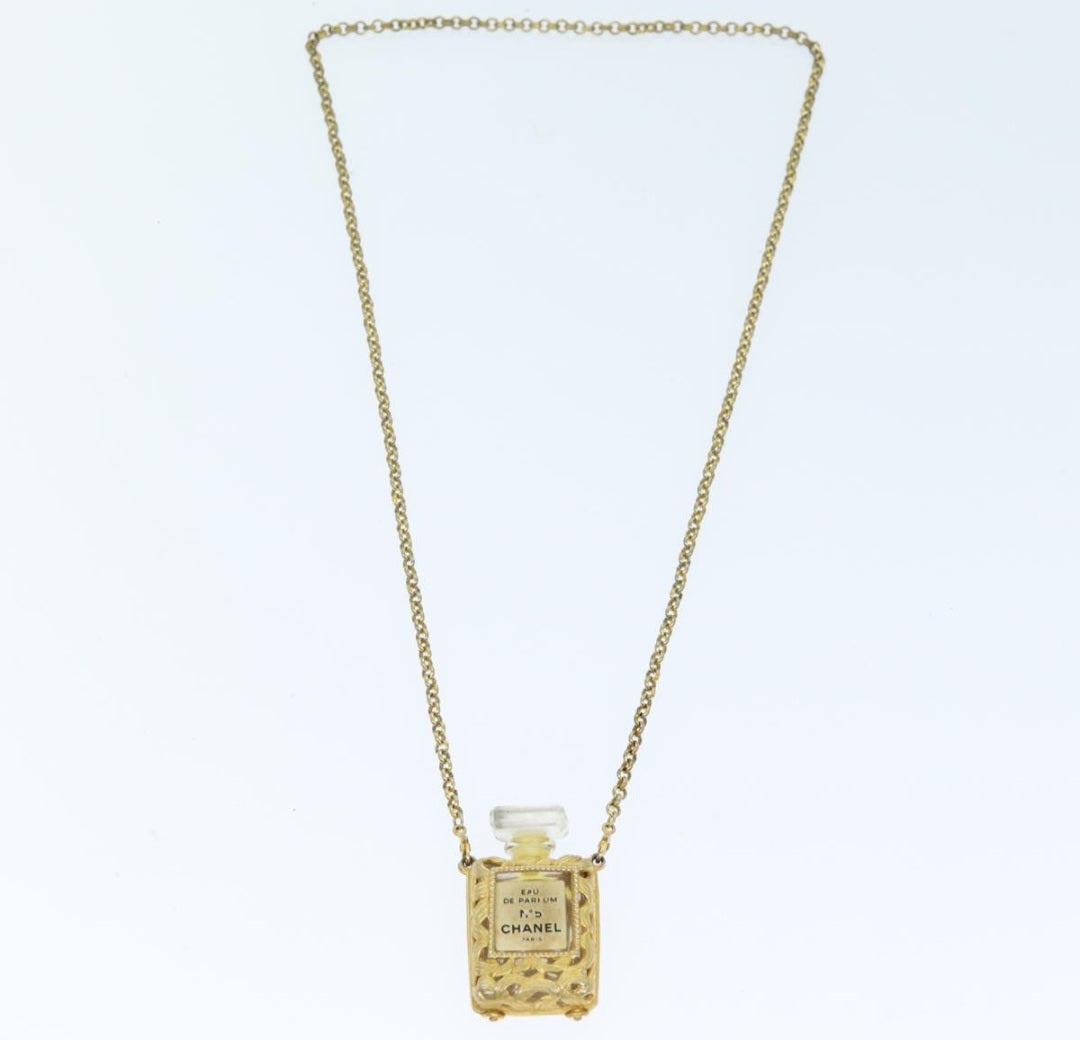 Chanel Perfume Nr.5 Necklace gold