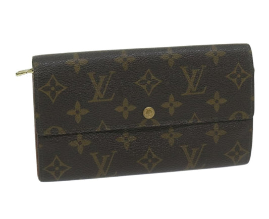 Louis Vuitton Monogram Sarah Long Wallet