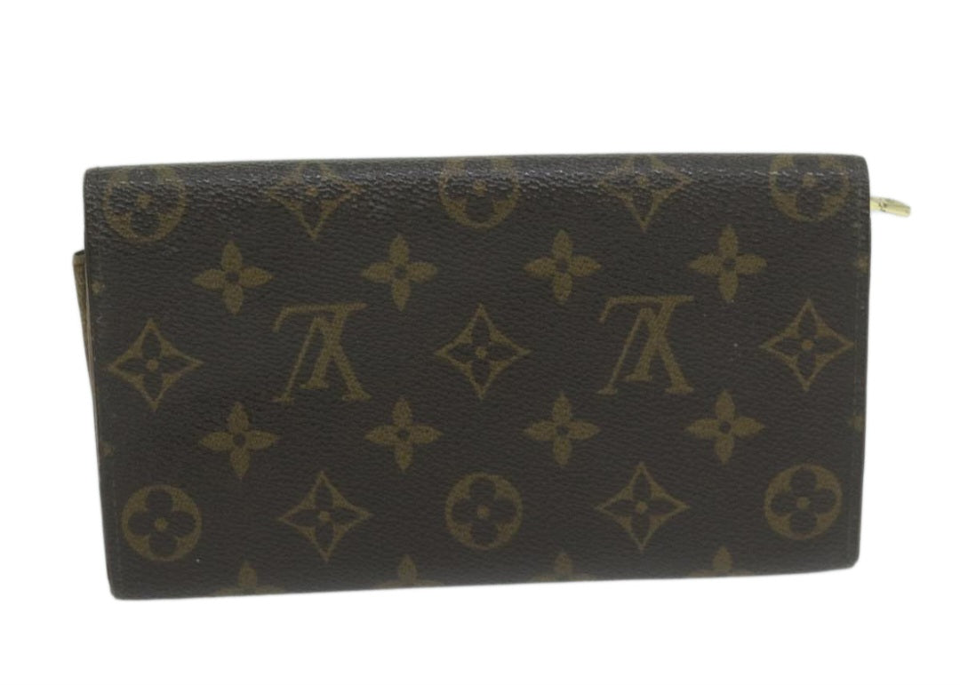 Louis Vuitton Monogram Sarah Long Wallet