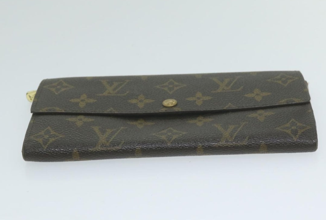 Louis Vuitton Monogram Sarah Long Wallet