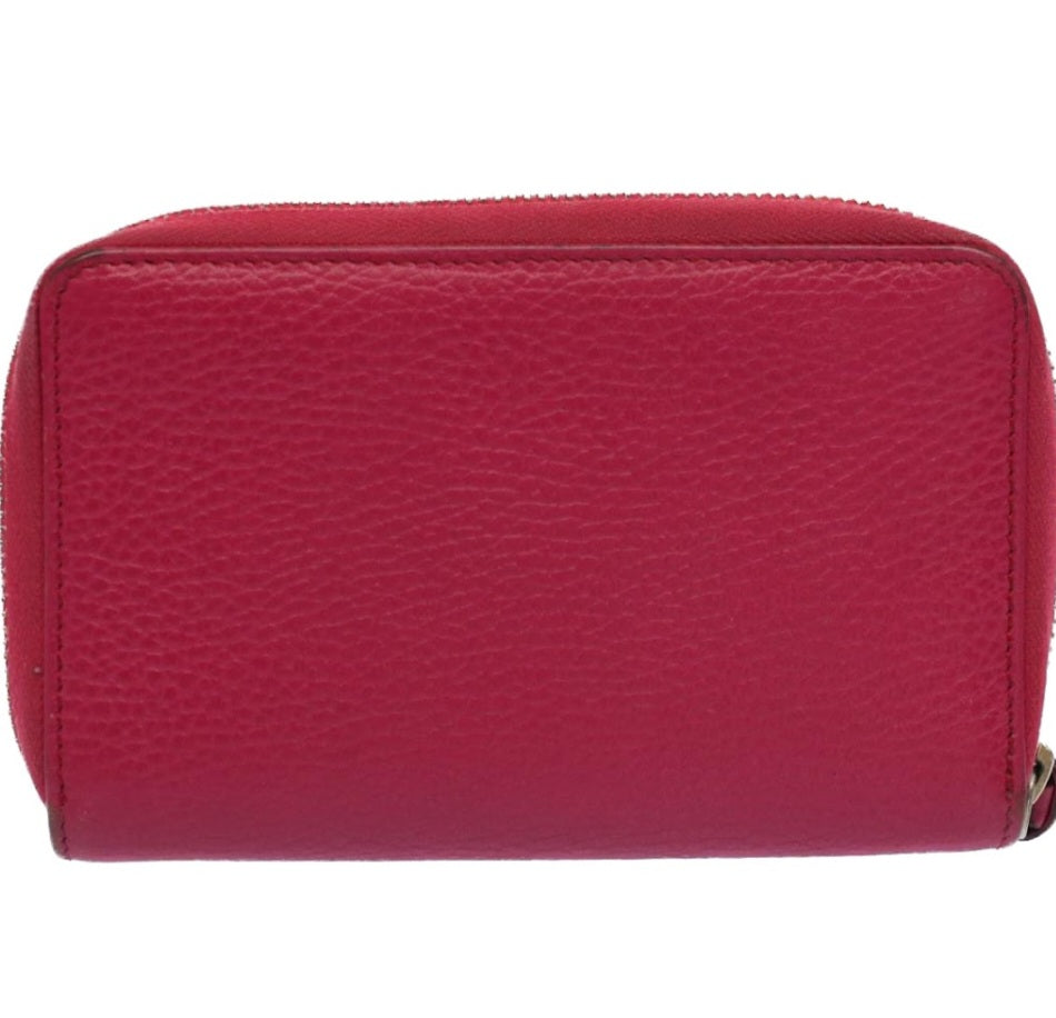 Gucci Swing Zip Wallet Fuchsia