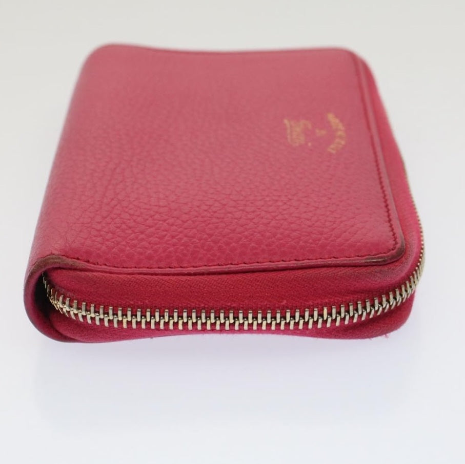 Gucci Swing Zip Wallet Fuchsia