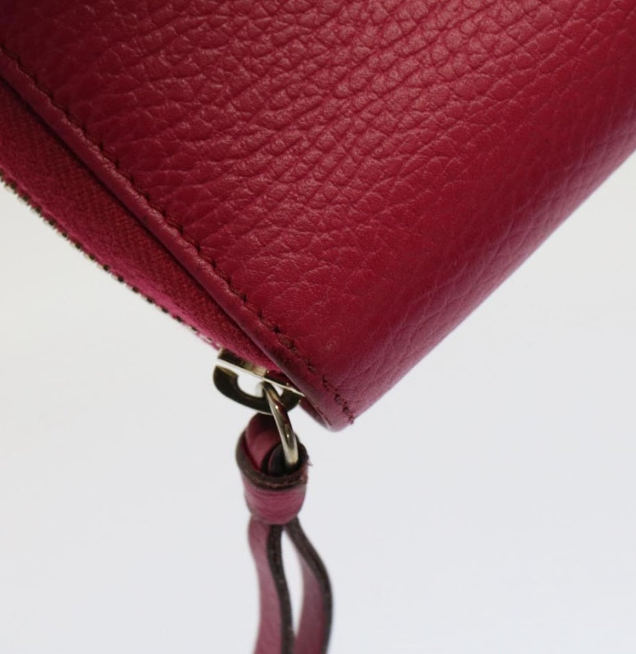 Gucci Swing Zip Wallet Fuchsia