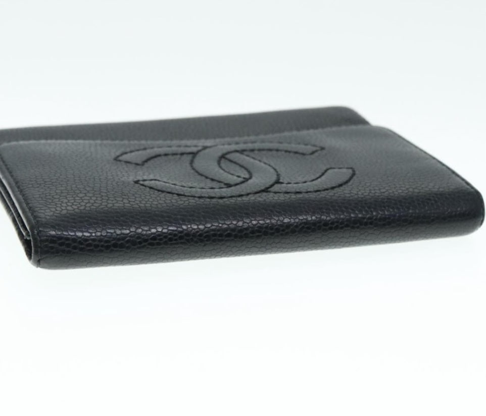 Chanel CC logo Trifold Wallet