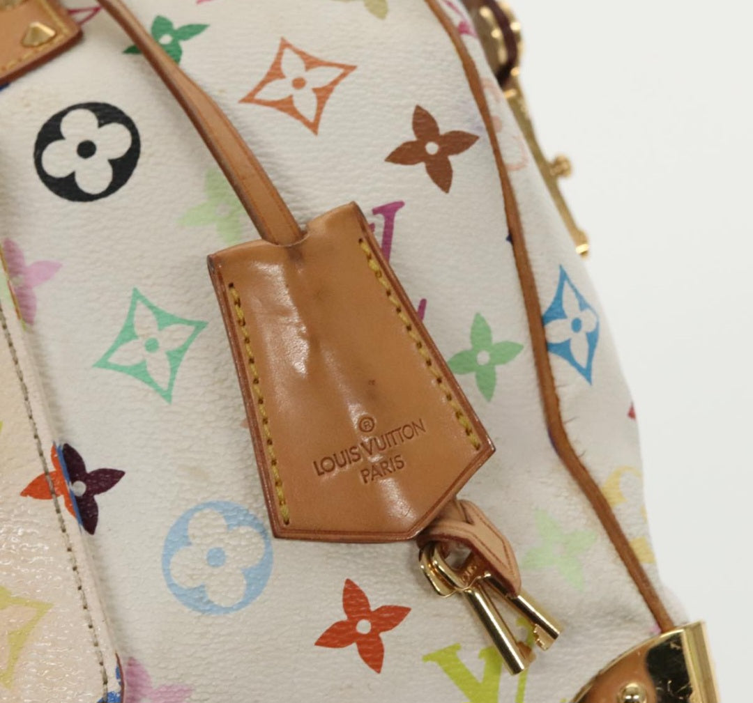 Louis Vuitton Speedy 30 Multicolor White