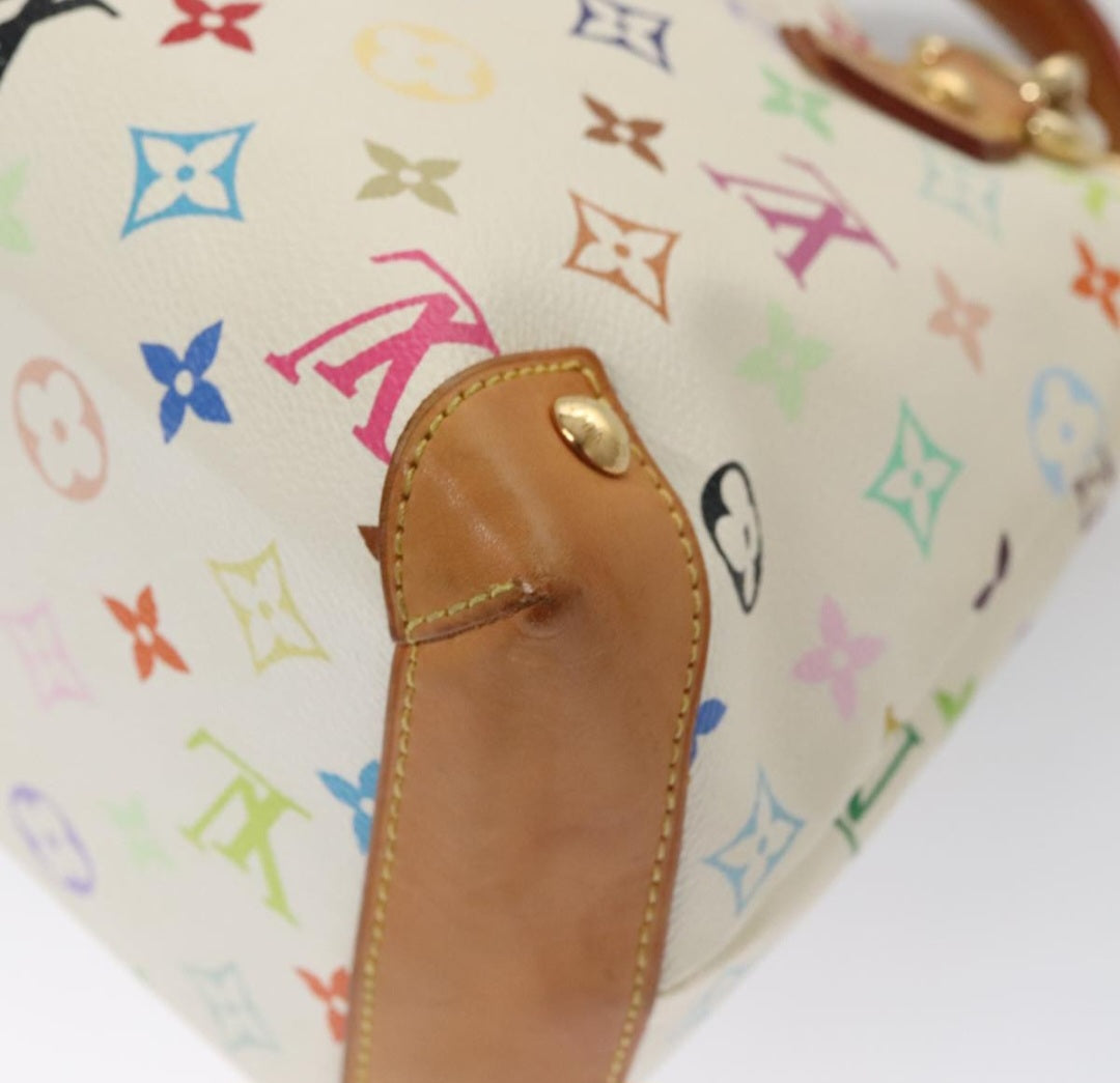 Louis Vuitton Audra Multicolor White