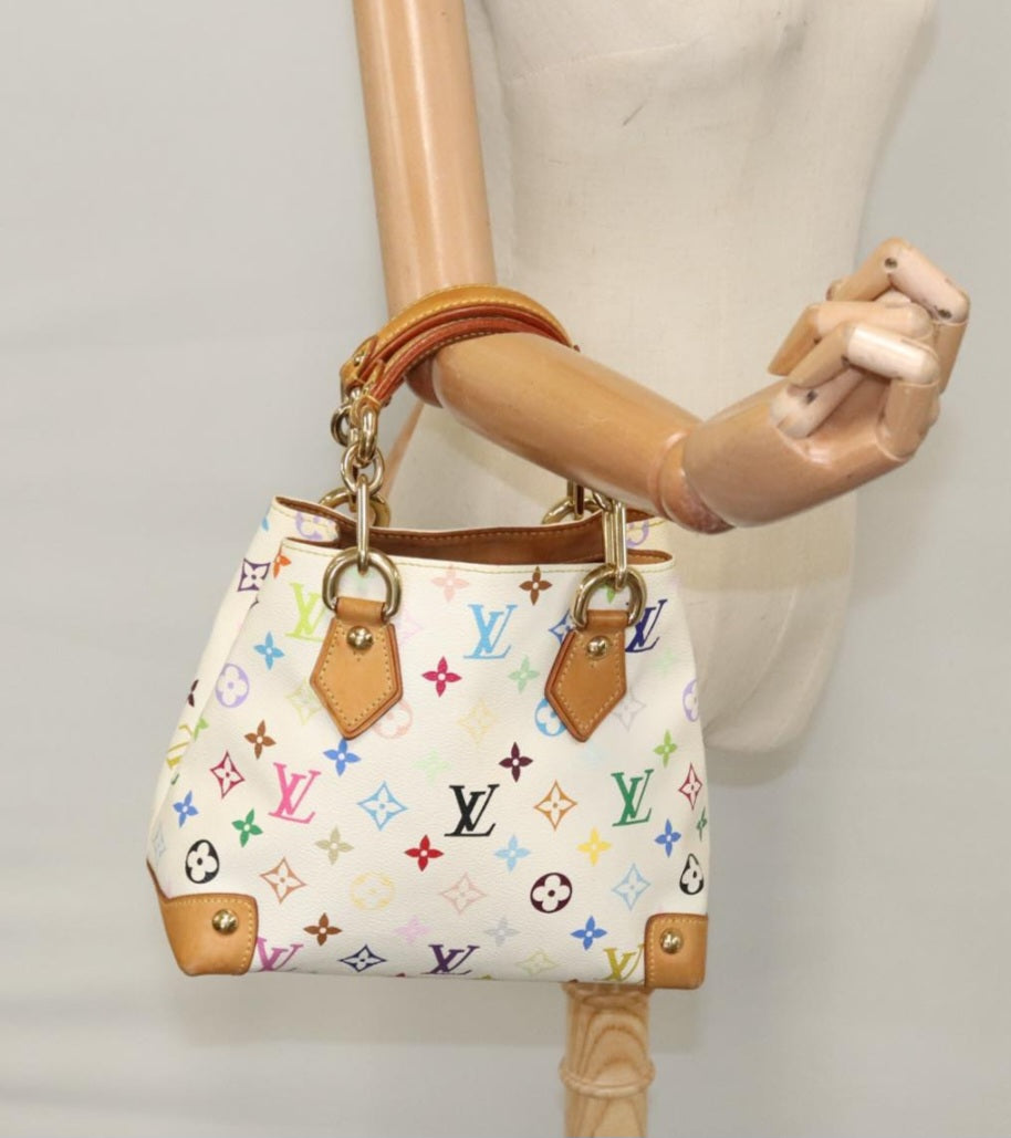 Louis Vuitton Audra Multicolor White