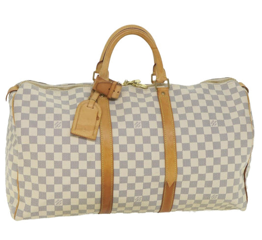 Louis Vuitton Keepall 50 Damier Azur