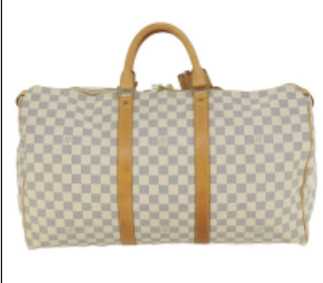 Louis Vuitton Keepall 50 Damier Azur